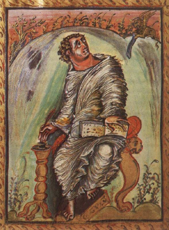 unknow artist The Saint Johannes, from the Kroningsevangeliarium